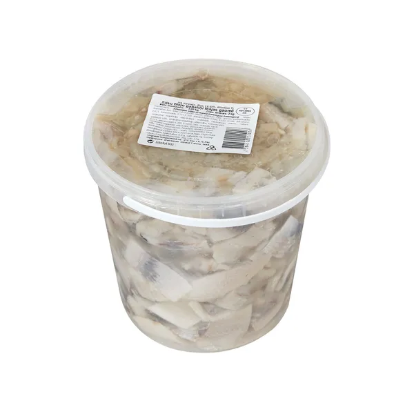 Siļķu fileju gabaliņi Mājas gaumē KAIJA, 3.05kg/2kg