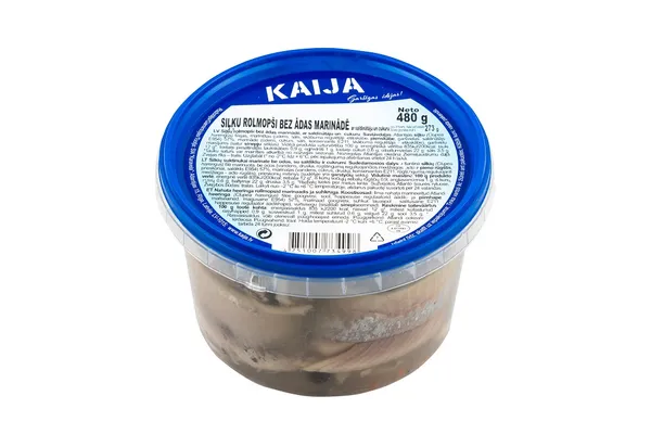 Siļķu rolmopši marinādē bez ādas KAIJA, 480 g