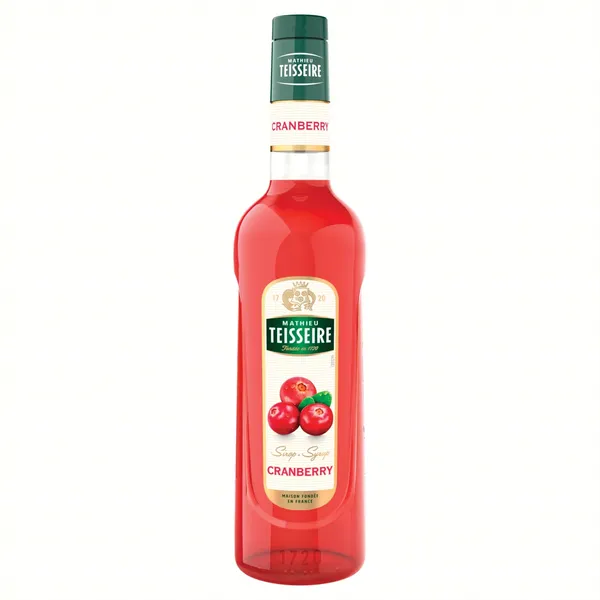 Sīrups TEISSEIRE Dzērveņu, 0.7l (DEP)