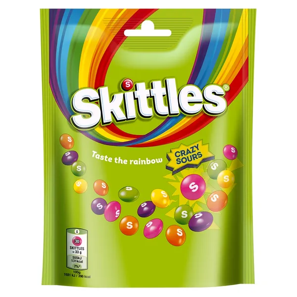 Skittles Crazy Sours 152 g