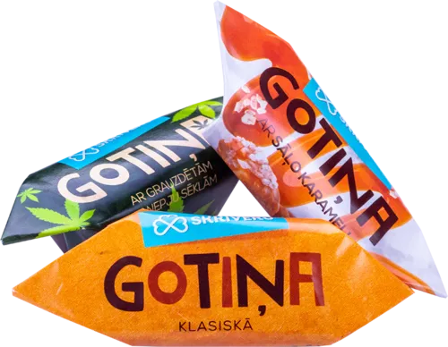 SKRĪVERU GOTIŅA asorti 1kg