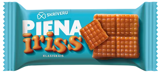 SKRĪVERU Piena īriss klasiskais 50g