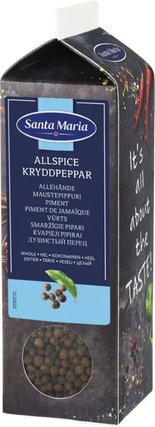 Smaržīgie pipari, veseli, 345 g, Santa Maria, Tetrapaka