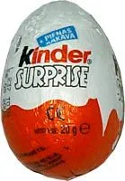 Chocolate KINDER egg, 20g