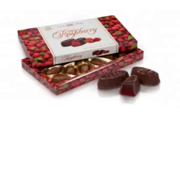 Šokolādes konfektes Raspberry, 200g