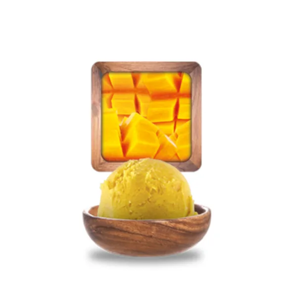 Sorbet GLACES DES ALPE mango flavored, 2,5L/ 1,65kg