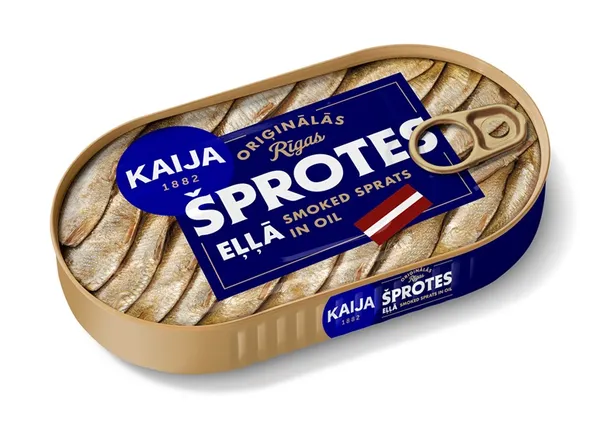Šprotes eļļā  KAIJA, 190 g EO