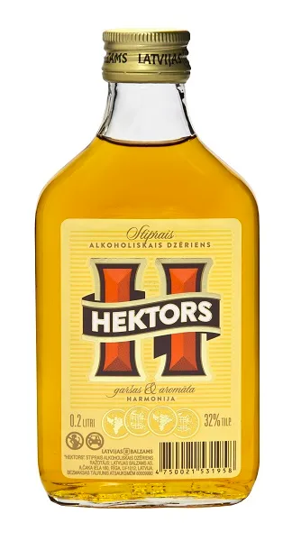 Stiprs alkoholisks dzēriens HEKTORS, 32%, 0.2 l