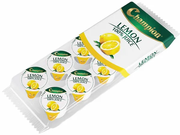 Juice 100% lemon, 7.5g X 10 CHAMPION