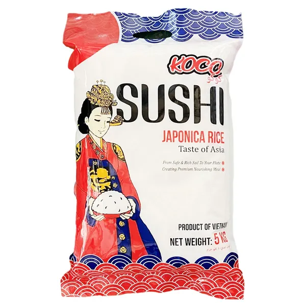 Suši rīsi KOCO Japonica, 5kg