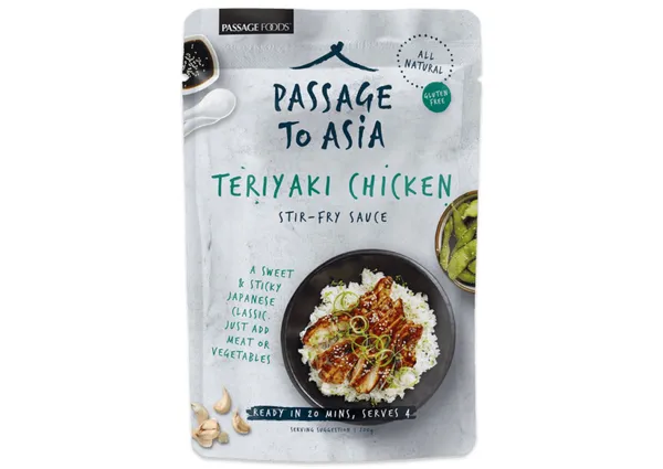 Teriyaki stir fry sauce, PASSAGE TO ASIA, 200 g