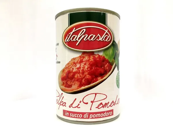 Tomāti, griezti ITALPASTA, 400g (easy open)