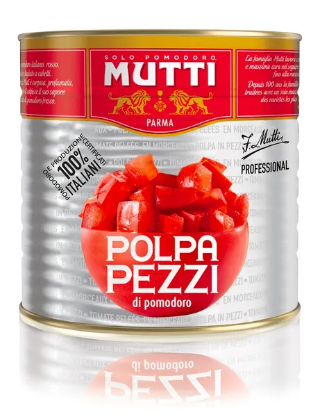Tomāti, sasmalcināti MUTTI, 2.5kg