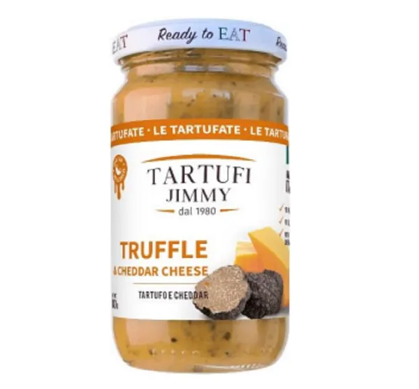 Trifeļu Čedaras siera mērce TARTUFI JIMMY Ready to Eat, 180g