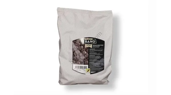 Tumšās šokolādes čipsi EBANO, 52%, 1kg