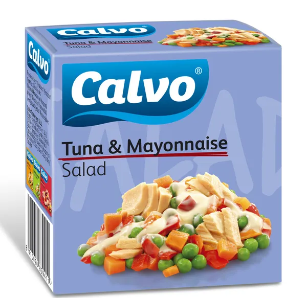 Tunča salāti CALVO ar majonēzi, 150g