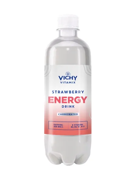 Enerģijas dzēriens VICHY Vitamix Strawberry, PET, 0.5l (DEP)