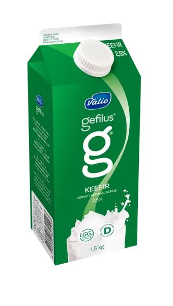 Valio Gefilus kefir 2,5%, 1,5kg