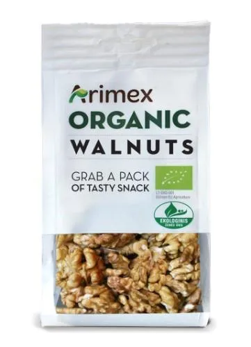 Organic walnuts Arimex Organic, 150g