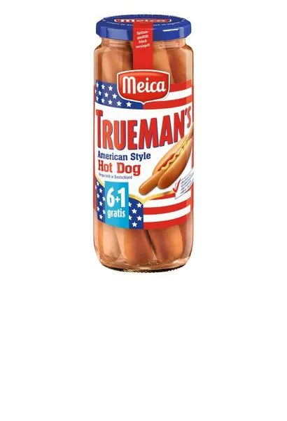 Vārītas desiņas MEICA Trueman's, burciņā, 350g