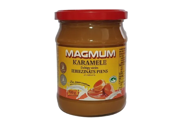 Vārīts iebiezinātais piens MAGMUM Karamele, 620g