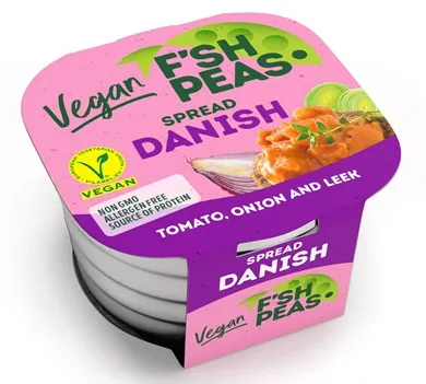 Vegan spread in DANISH sauce 125g, F`SH PEAS