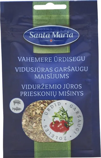 Vidusjūras garšaugu maisījums 12g, 17001 Santa Maria