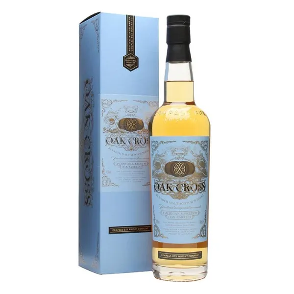 Viskijs COMPASS BOX Oak Cross + GB, 43%, 0.7 l
