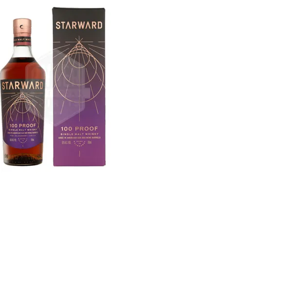 Viskijs STARWARD 100 Proof, 50%, kastē, 0.7l