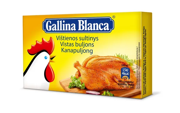 Vistas buljons GALLINA BLANCA, 8x10g