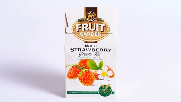 Zaļā tēja MOŽUMS Fruit Garden Meža  Zemeņu, beramā, 80 g