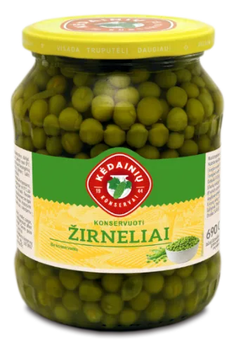 Green peas, 720ml/690g/450g