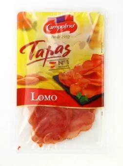 Žāvēta cūkgaļas fileja Lomo, šķēlēs, extra, 80g