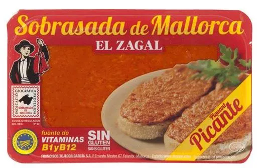 Žāvēta desa SOBRASADA de MALLORCA, pikanta, 200g