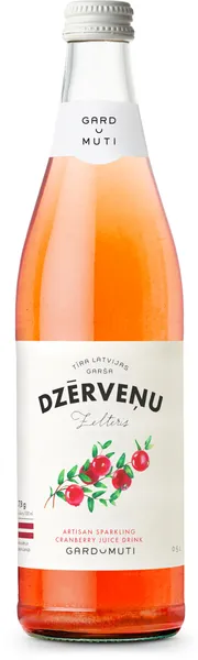 Zelteris GARDU MUTI Dzērveņu, stiklā, 0.5l (DEP)