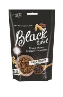 Zemesrieksti BLACK LABEL, ar melnajiem pipariem, 200 g