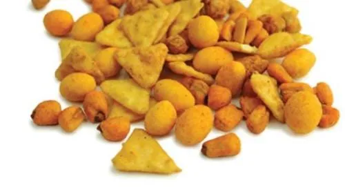 Zemesriekstu, rīsu krekeru un kukurūzas  maisījums MEXICAN, kg D
