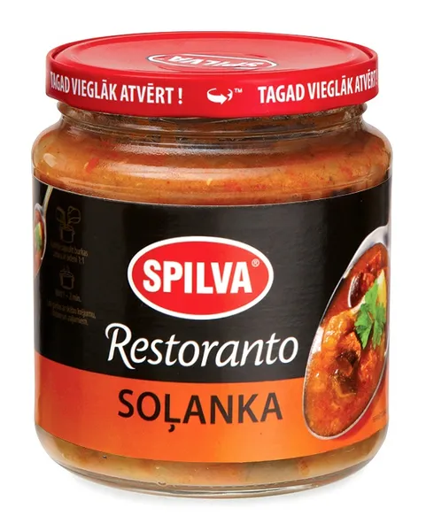 580g canned soup SPILVA Soļanka