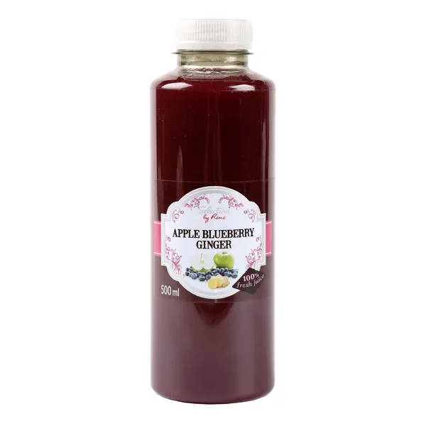 Ābolu,melleņu,ingvera sula Rimi 500ml
