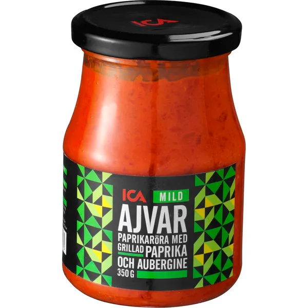 Ajvar mērce ICA maiga 350g