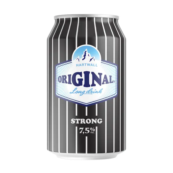 Alk. kokt. Hartwall Strong 7,5% 0,33l