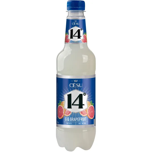 Alk. kokteilis Cēsu Gin&Grapefruit 14% 0,5l