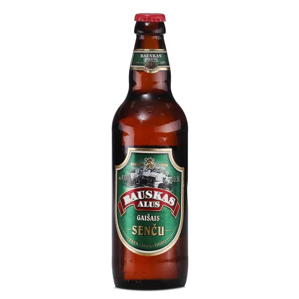 Alus Bauskas Senču gaišais 4% 0,5l