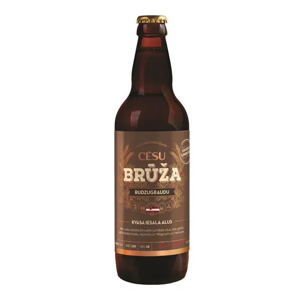 Alus Brūža Rudzugraudu 4,2% 0,5l
