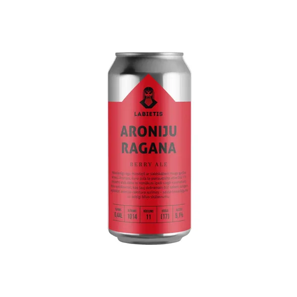 Alus Labietis Aroniju ragana 5,1% 0,44l