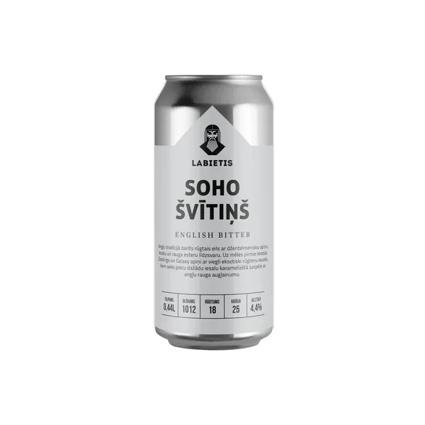 Alus Labietis Soho švītiņš 4,4% 0,44l