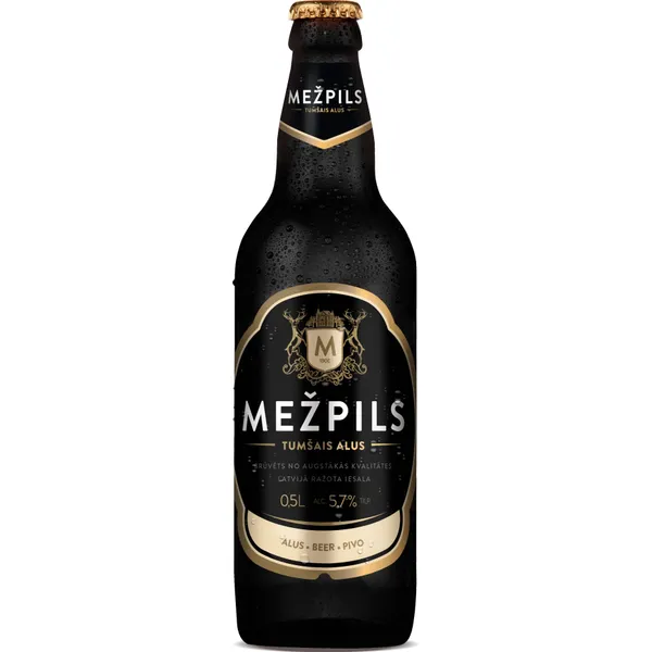 Alus Mežpils tumšais 5,7% 0,5l