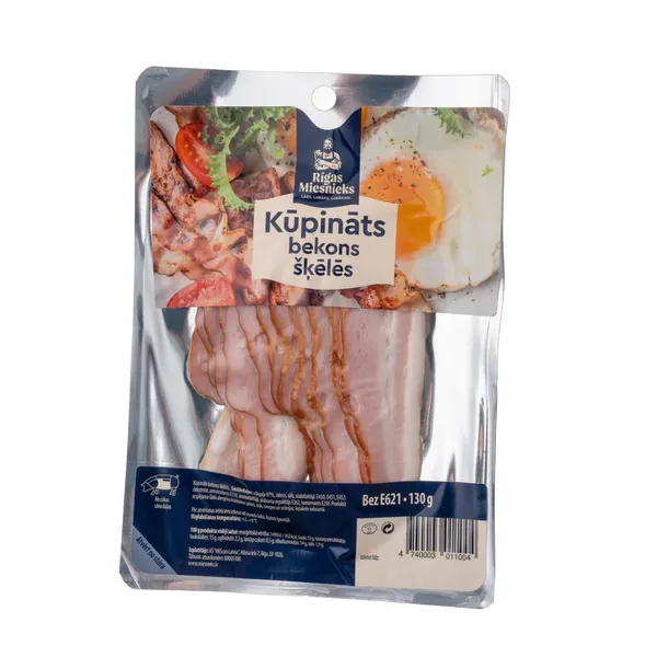 Bekons Rīgas miesnieks k/k šķēlēs 130g