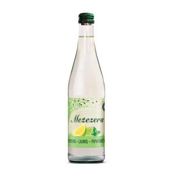 Bezalk. dzēr. Mežezers citr., piparm. 0,5l
