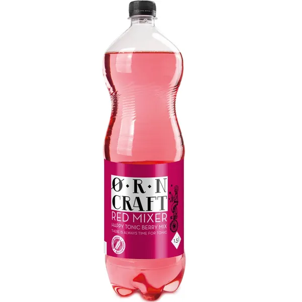 Bezalk. dzēriens Orn Craft red mixer 1,5l
